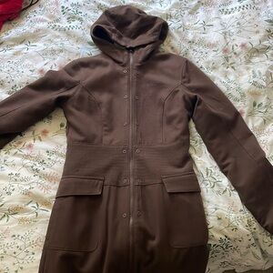 Brown Merrell winter coat.